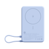 Xiaomi Magnetic Power Bank 10.000mAh þráðlaus hleðslubanki m. innbyggðum stand og snúru