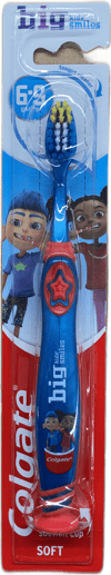 Colgate Big Kids' Smiles mjúkur tannbursti fyrir 6–9 ára