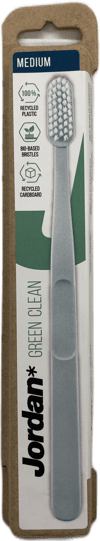Jordan Green Clean miðlungs tannbursti