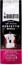 Bialetti Delicato Kaffi 250g malað