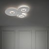 BUGIA PL3 White ceiling light by Studio Italia Design