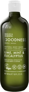 Baylis & Harding Goodness Awaken Lime, Mint & Eucalyptus bað og sturtusápa 500 ml