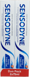 Sensodyne Extra Fresh gel tvípakki 2 x 75 ml