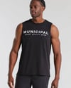 4:AM CLUB Tank Top Black