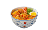 Pönnusteikt rækju donburi