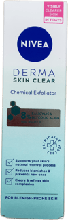 Nivea Derma Skin Clear kemísk húðflögnunarvara