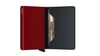 Secrid Slimwallet - Matte Black/Red