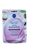 Nivea serum-innrenndur húðljóma-andlitsmaski með sheasmjöri og arganolíu 1 stk