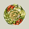 Pure Deli Chicken Salat