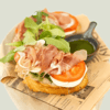 Mozzarella Serrano Toast 