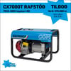 CGM Rafstöð 7KVA 400V togstart 46l