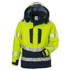 Fristads Hitaþolin úlpa Gore-Tex HiViz gul/navy