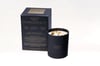 Shifa Aromas Silk Route Collection Sahro ilmkerti í svörtu glasi 30 cl