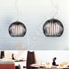 Arcada Large Black Pendant