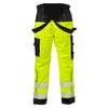 Fristads Airtech skeljabuxur HiViz gular/svartar