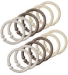 BIBS Loops Sand/Dark Oak/vanilla 12 stk