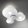 BUGIA PL3 White ceiling light by Studio Italia Design