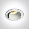 White Gu10 10w reflector