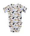 Kids up baby samfella Sand Yellow