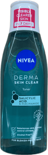 Nivea Derma Skin Clear andlitsvatn með salisýlsýru og níasínamíði 200 ml