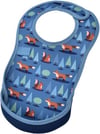 Bibetta smekkur gráblár með refum