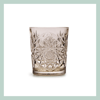 Hobstar glas – Tender Taupe