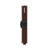 Secrid Miniwallet - Saffiano Brown