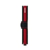 Secrid Miniwallet - Matte Black/Red