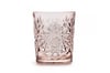Hobstar Glas | Coral Pink