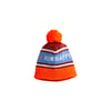 Brooks Heritage Pom Beanie Run Happy
