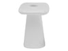 Candle Holder Roca Medium White