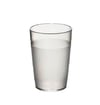 Glært plastglas 25 cl.