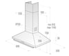 Gorenje veggháfur Classico svartur