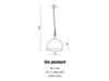 GIO PENDANT 40cm WHITE