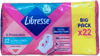 Libresse Total Protection Ultra Long+ með vængjum fyrir miklar blæðingar 22 stk