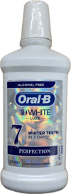 Oral-B 3D White Luxe Perfection Clean Mint alkóhólfrítt munnskol 500 ml