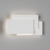 Clover Square LED Wall White Sýnishorn