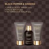 Baylis & Harding Black Pepper & Ginseng Lúxus Herra Snyrtitaska og Gjafasett