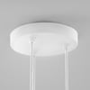 CEILING BASE Ø200/3 PENDANTS WHITE