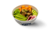 Veganbliss poké með sushi hrísgrjónum
