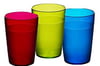 Grænt plastglas 25 cl.