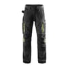 Fristads Tyresta buxur stretch svartar/HiViz gular