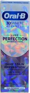 Oral-B 3D White Advanced Luxe Perfection Cool Peppermint tannkrem 75 ml