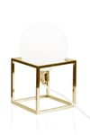 CUBE Brass borðlampi