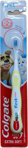 Colgate First Smiles extra mjúkur tannbursti 0–2 ára
