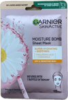 Garnier SkinActive Rakabomba ofurrakagefandi + róandi sheet maski 28 g