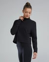TYR Waffle Cropped Pullover Peysa
