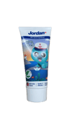 Jordan barnatannkrem 0–5 ára með mildu ávaxtabragði 50 ml