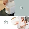 Baby Toilet Bag – snyrtitaska barnsins – Curl White