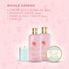 Baylis & Harding Royale Garden Rose, Poppy & Vanilla Gift Wrapped Candlelit Gjadasett